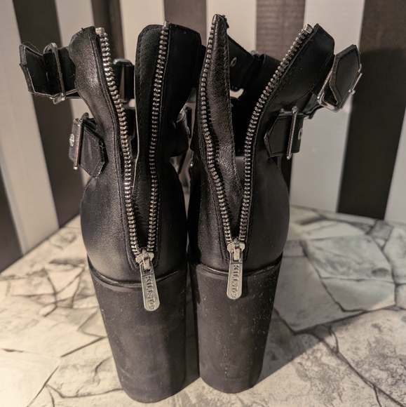Killstar Death Valley Black Gothic Platform Size 10 - Picture 3 of 4